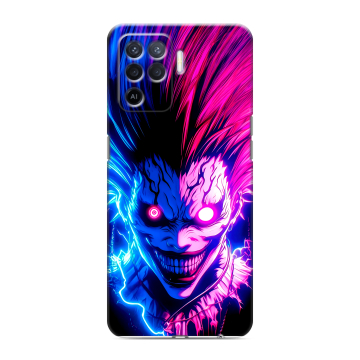 Силиконовый чехол на OPPO Reno5 Lite с принтом Death note Тетрадь смерти Силиконовый чехол на OPPO Reno5 Lite с принтом Death note Тетрадь смерти
