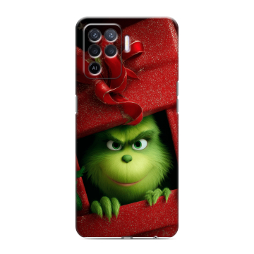 Силиконовый чехол на OPPO Reno5 Lite с принтом Новый год Силиконовый чехол на OPPO Reno5 Lite с принтом Новый год