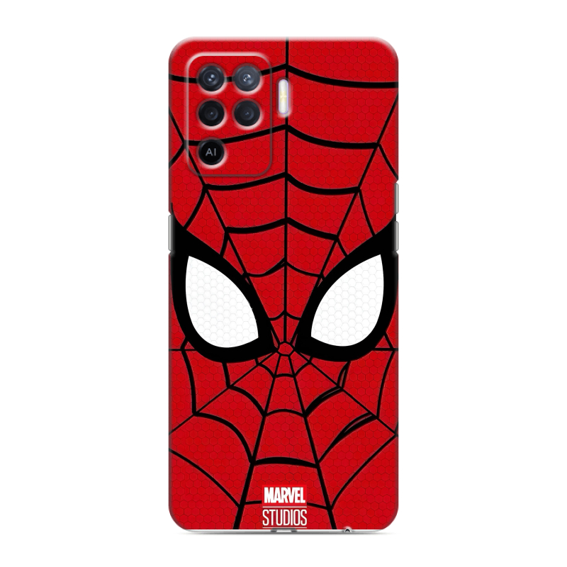 Силиконовый противоударный чехол на OPPO Reno5 Lite с принтом человек паук spiderman Силиконовый противоударный чехол на OPPO Reno5 Lite с принтом человек паук spiderman