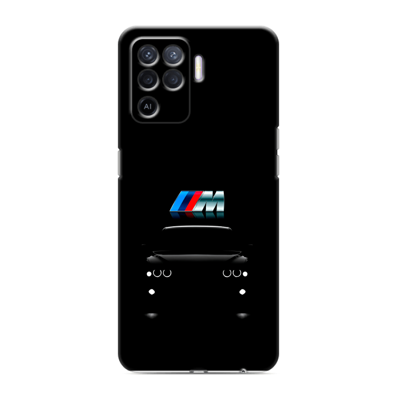 Силиконовый чехол на OPPO Reno5 Lite с принтом БМВ BMW Силиконовый чехол на OPPO Reno5 Lite с принтом БМВ BMW