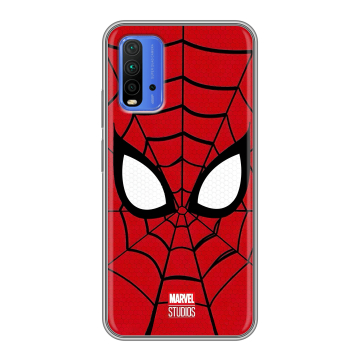 Силиконовый чехол на Xiaomi RedMi 9T с принтом человек паук spiderman
