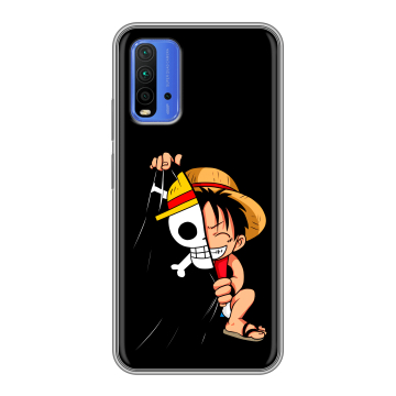 Силиконовый чехол на Xiaomi RedMi 9T с принтом One Piece Ван Пис Силиконовый чехол на Xiaomi RedMi 9T с принтом One Piece Ван Пис