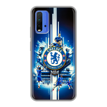 Силиконовый чехол на Xiaomi RedMi 9T с принтом Chelsea Челси Силиконовый чехол на Xiaomi RedMi 9T с принтом Chelsea Челси