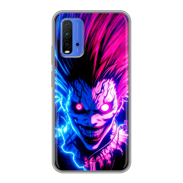 Силиконовый чехол на Xiaomi RedMi 9T с принтом Death note Тетрадь смерти Силиконовый чехол на Xiaomi RedMi 9T с принтом Death note Тетрадь смерти