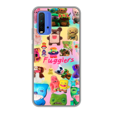 Силиконовый чехол на Xiaomi RedMi 9T с принтом Флагер Fuggler Силиконовый чехол на Xiaomi RedMi 9T с принтом Флагер Fuggler