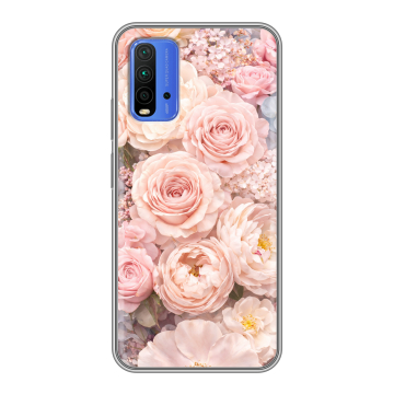 Силиконовый чехол на Xiaomi RedMi 9T с принтом женский Силиконовый чехол на Xiaomi RedMi 9T с принтом женский