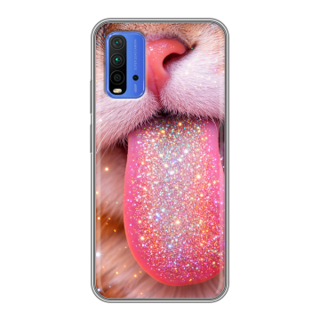 Силиконовый чехол на Xiaomi RedMi 9T с принтом для девочек Силиконовый чехол на Xiaomi RedMi 9T с принтом для девочек