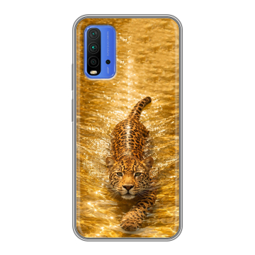Силиконовый чехол на Xiaomi RedMi 9T с принтом женский Силиконовый чехол на Xiaomi RedMi 9T с принтом женский