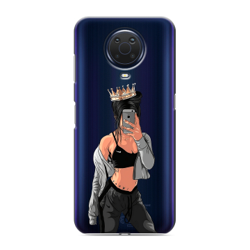 Силиконовый чехол на Nokia G20 с принтом Женские принты