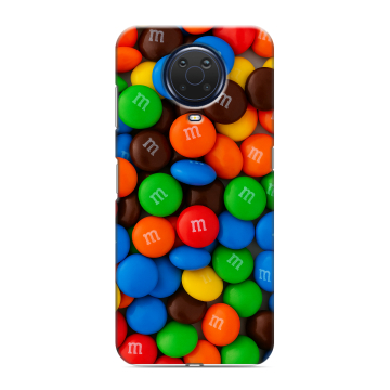 Силиконовый чехол на Nokia G20 с принтом Конфеты