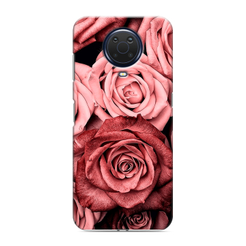 Силиконовый чехол на Nokia G20 с принтом Цветы розы