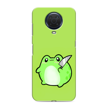 Силиконовый чехол на Nokia G20 с принтом Лягушенок