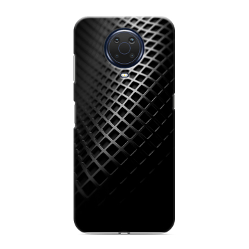 Силиконовый чехол на Nokia G20 с принтом Текстура металла