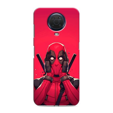 Силиконовый чехол на Nokia G20 с принтом Дедпул Deadpool