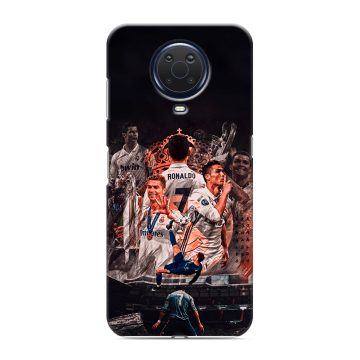 Силиконовый чехол на Nokia G20 с принтом Реал Роналдо Real Ronaldo Силиконовый чехол на Nokia G20 с принтом Реал Роналдо Real Ronaldo