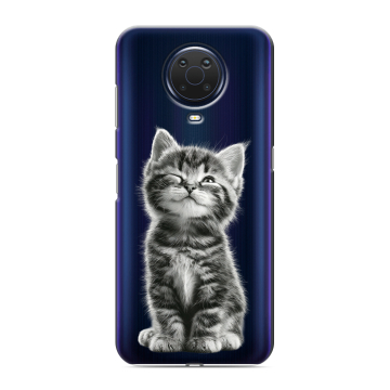 Силиконовый чехол на Nokia G20 с принтом Котенок