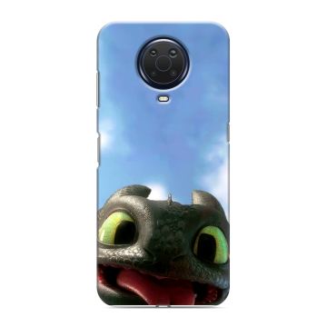 Силиконовый чехол на Nokia G20 с принтом Как приручить дракона Силиконовый чехол на Nokia G20 с принтом Как приручить дракона
