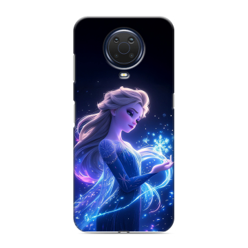 Силиконовый чехол на Nokia G20 с принтом Холодное сердце Frozen