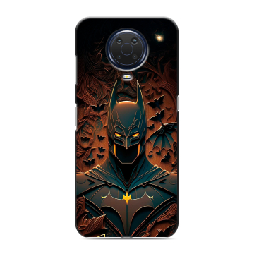 Силиконовый чехол на Nokia G20 с принтом Batman Бэтмен Силиконовый чехол на Nokia G20 с принтом Batman Бэтмен