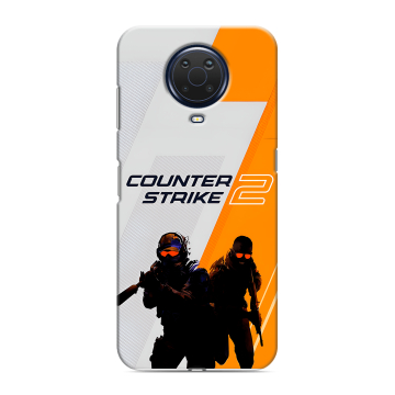 Силиконовый чехол на Nokia G20 с принтом Counter Strike
