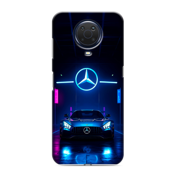Силиконовый чехол на Nokia G20 с принтом Mercedes Мерседес