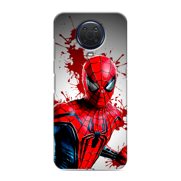 Силиконовый чехол на Nokia G20 с принтом Spiderman Человек паук
