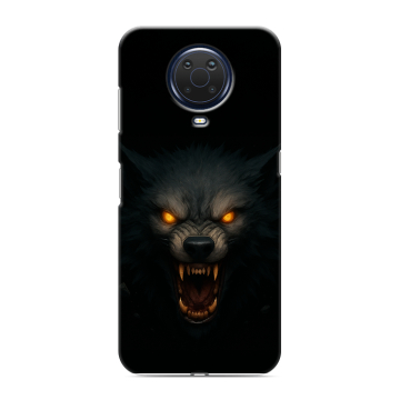 Силиконовый чехол на Nokia G20 с принтом Волк Силиконовый чехол на Nokia G20 с принтом Волк