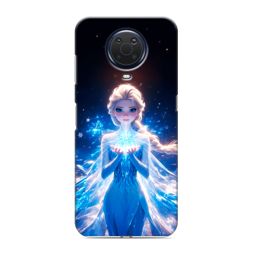 Силиконовый чехол на Nokia G20 с принтом Холодное сердце Frozen