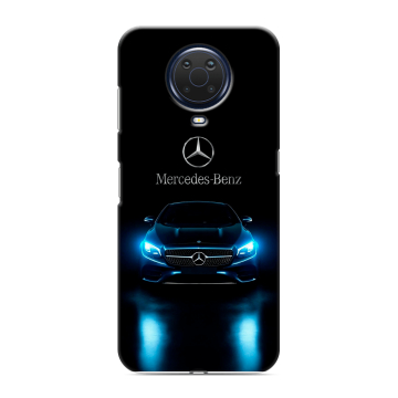 Силиконовый чехол на Nokia G20 с принтом Mercedes Мерседес Силиконовый чехол на Nokia G20 с принтом Mercedes Мерседес