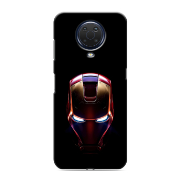 Силиконовый чехол на Nokia G20 с принтом IronMan Железный человек