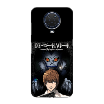 Силиконовый чехол на Nokia G20 с принтом Death note Тетрадь смерти Силиконовый чехол на Nokia G20 с принтом Death note Тетрадь смерти