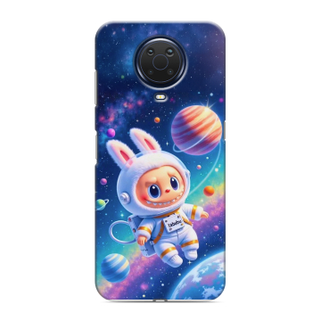 Силиконовый чехол на Nokia G20 с принтом Labubu Лабубу Силиконовый чехол на Nokia G20 с принтом Labubu Лабубу