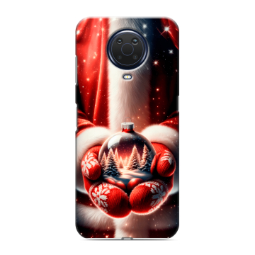 Силиконовый чехол на Nokia G20 с принтом Новый год Силиконовый чехол на Nokia G20 с принтом Новый год