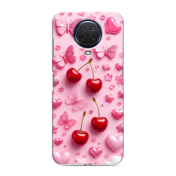 Силиконовый чехол на Nokia G20 с принтом для девочек