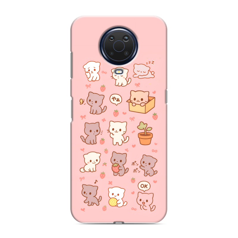 Силиконовый чехол на Nokia G20 с принтом Hello Kitty Хелоу Кити Силиконовый чехол на Nokia G20 с принтом Hello Kitty Хелоу Кити