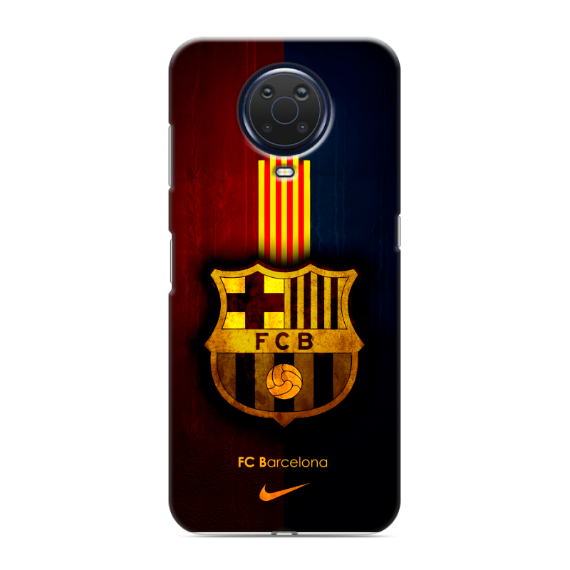 Силиконовый чехол на Nokia G20 с принтом Барселона Barcelona Силиконовый чехол на Nokia G20 с принтом Барселона Barcelona