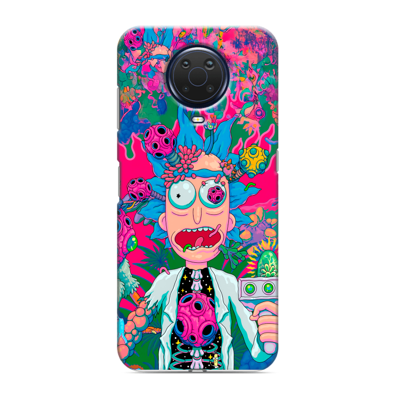 Силиконовый чехол на Nokia G20 с принтом Рик и Морти Rick Morty Силиконовый чехол на Nokia G20 с принтом Рик и Морти Rick Morty