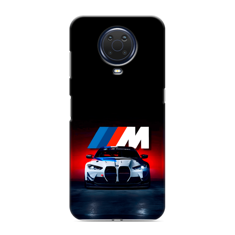 Силиконовый противоударный чехол на Nokia G20 с принтом БМВ BMW Силиконовый противоударный чехол на Nokia G20 с принтом БМВ BMW