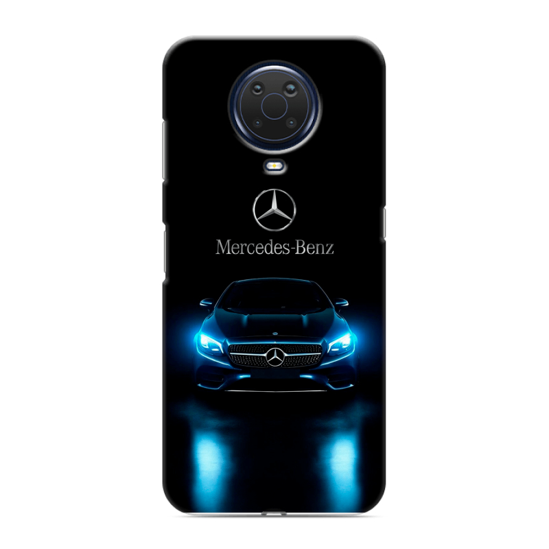 Силиконовый противоударный чехол на Nokia G20 с принтом Mercedes Мерседес Силиконовый противоударный чехол на Nokia G20 с принтом Mercedes Мерседес