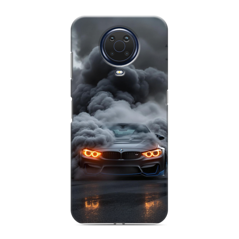 Силиконовый противоударный чехол на Nokia G20 с принтом BMW БМВ Силиконовый противоударный чехол на Nokia G20 с принтом BMW БМВ