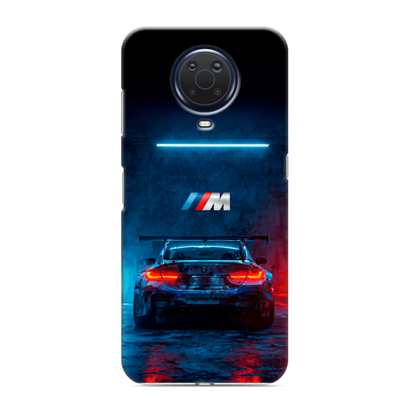 Силиконовый противоударный чехол на Nokia G20 с принтом BMW БМВ Силиконовый противоударный чехол на Nokia G20 с принтом BMW БМВ