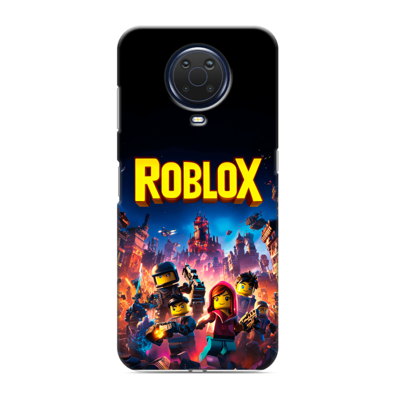 Силиконовый чехол на Nokia G20 с принтом Roblox Роблокс Силиконовый чехол на Nokia G20 с принтом Roblox Роблокс