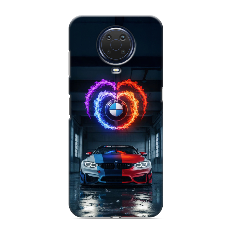 Силиконовый чехол на Nokia G20 с принтом BMW БМВ Силиконовый чехол на Nokia G20 с принтом BMW БМВ