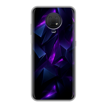 Силиконовый противоударный чехол на Nokia G10 с принтом Абстракиция