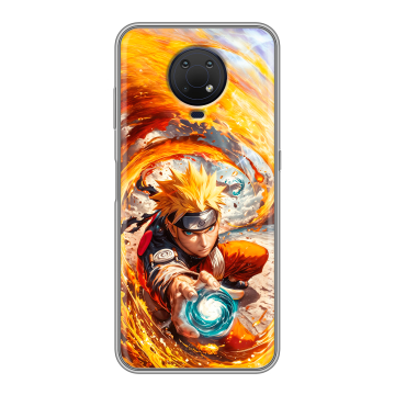 Силиконовый противоударный чехол на Nokia G10 с принтом Аниме Наруто Naruto Силиконовый противоударный чехол на Nokia G10 с принтом Аниме Наруто Naruto