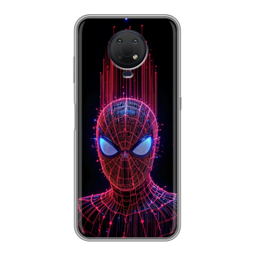 Силиконовый противоударный чехол на Nokia G10 с принтом Spiderman Человек паук