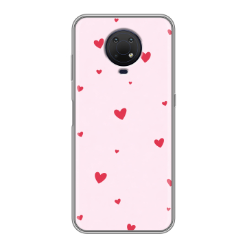 Силиконовый противоударный чехол на Nokia G10 с принтом для девочек