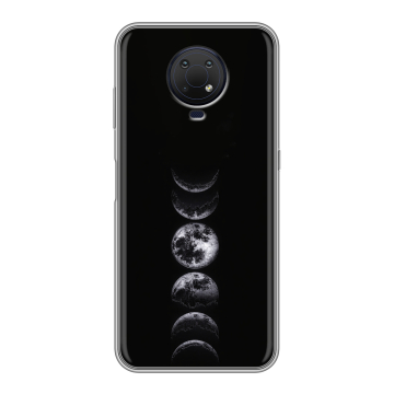 Силиконовый противоударный чехол на Nokia G10 с принтом женский