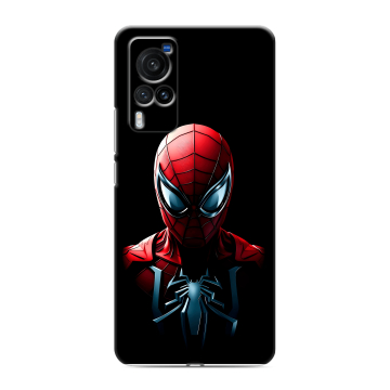 Силиконовый чехол на Vivo X60 Pro с принтом Spiderman Человек паук