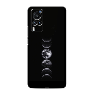 Силиконовый чехол на Vivo X60 Pro с принтом женский
